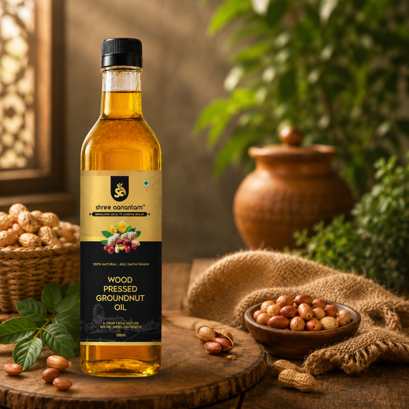 Cold Pressed Groundnut Oil