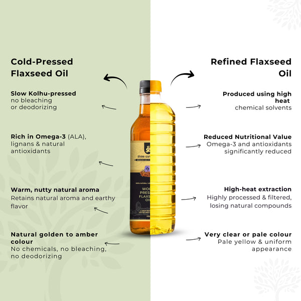 Cold Pressed Flaxseed Oil