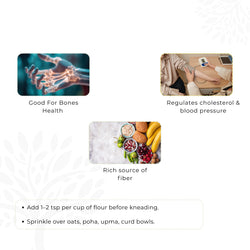 Organic Flax Seed Powder Pure and Natural