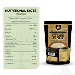 100% Pure & Natural Raw Almond Flour | Protein Rich | Gluten Free