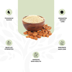 100% Pure & Natural Raw Almond Flour | Protein Rich | Gluten Free