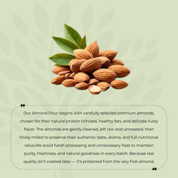 100% Pure & Natural Raw Almond Flour | Protein Rich | Gluten Free