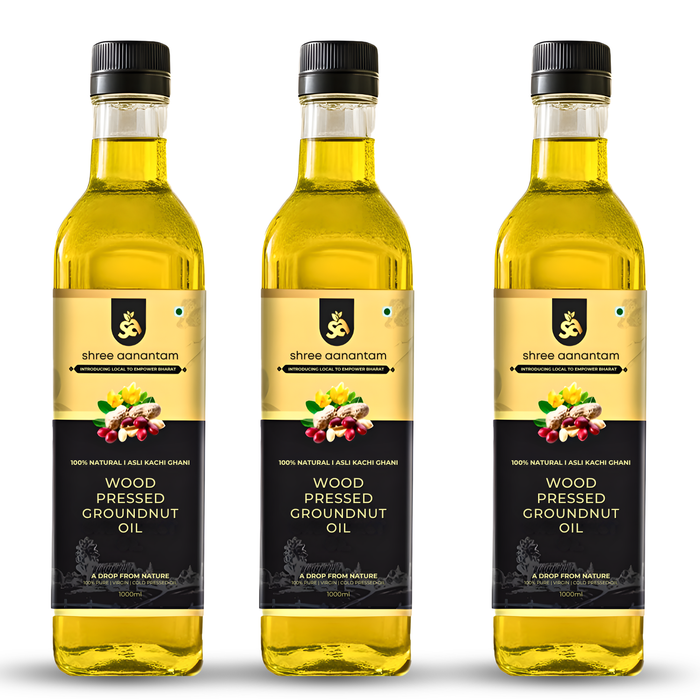 Cold Pressed Groundnut Oil