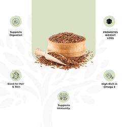 Roasted Flax Seeds AAA Grade Quality