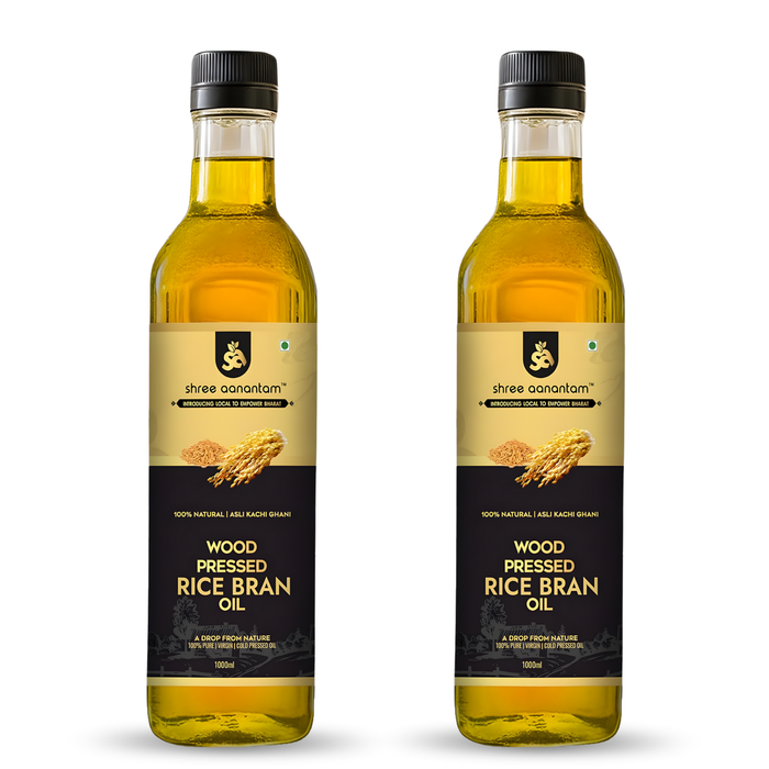 Cold Pressed Rice Bran Oil