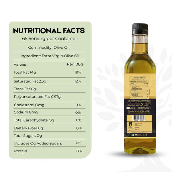 Extra Virgin Olive Oil Pure and Natural