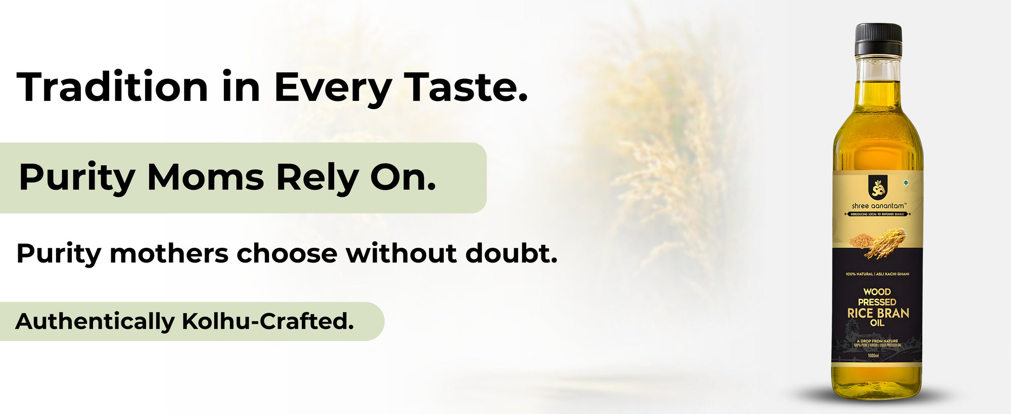 Cold Pressed Rice Bran Oil - Premium Image 2