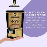 Organic Flax Seed Powder Pure and Natural