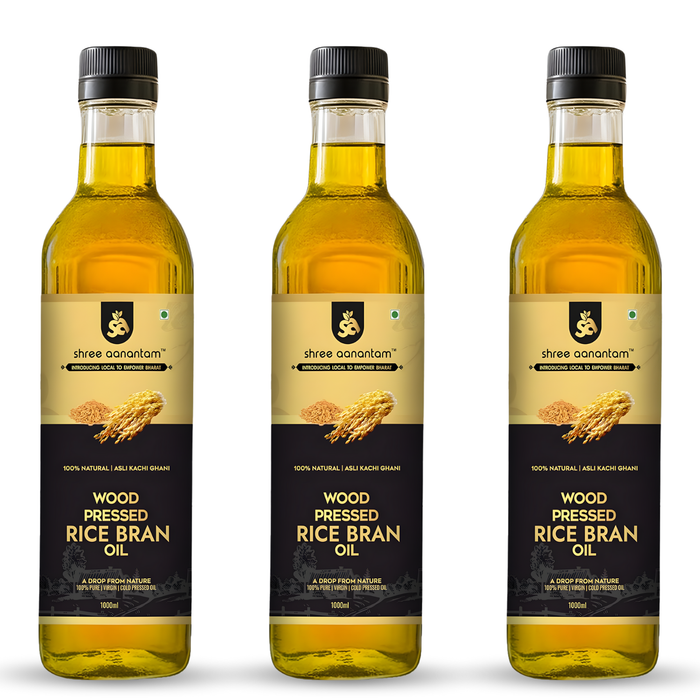 Cold Pressed Rice Bran Oil