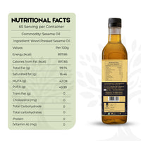 Cold Pressed Sesame Oil