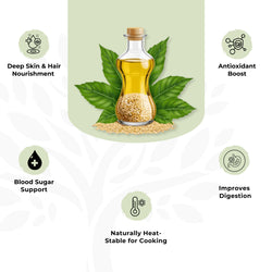 Cold Pressed Sesame Oil