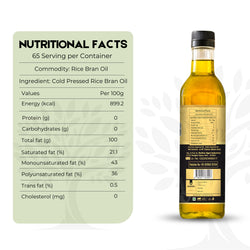 Cold Pressed Rice Bran Oil