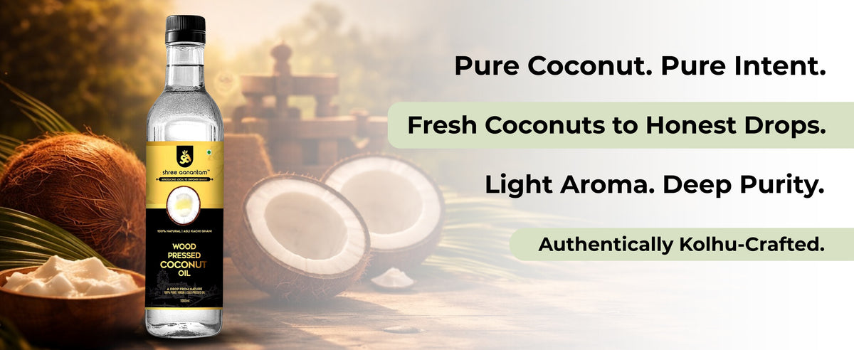 Cold Pressed Coconut Oil Pure and Natural
