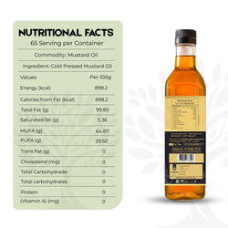 Cold Pressed Kachi Ghani Mustard Oil
