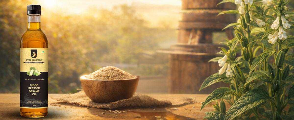 Cold Pressed Sesame Oil