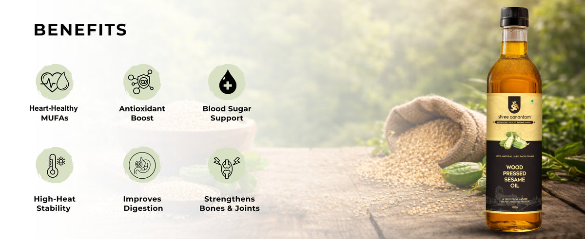 Cold Pressed Sesame Oil