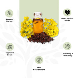 Cold Pressed Kachi Ghani Mustard Oil