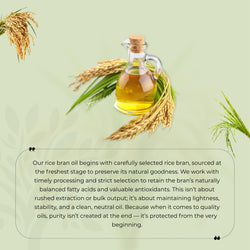 Cold Pressed Rice Bran Oil