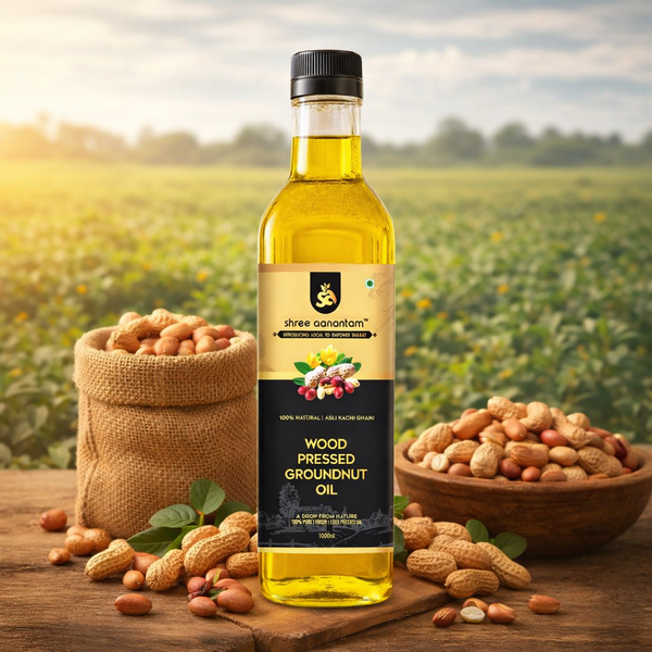 Cold Pressed Groundnut Oil