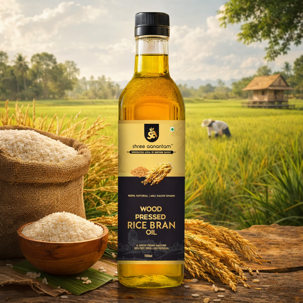 Cold Pressed Rice Bran Oil