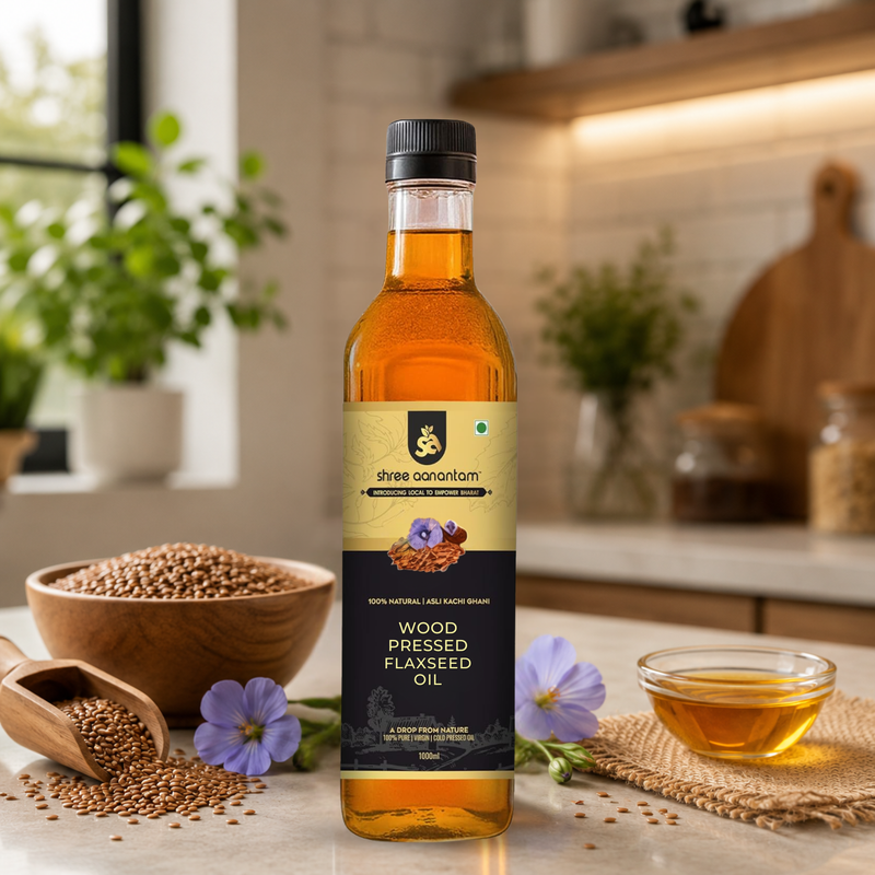Cold Pressed Flaxseed Oil