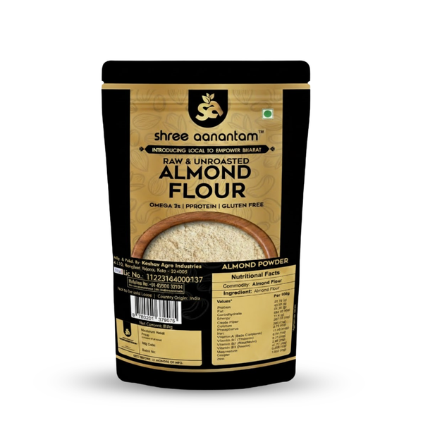 100% Pure & Natural Raw Almond Flour | Protein Rich | Gluten Free